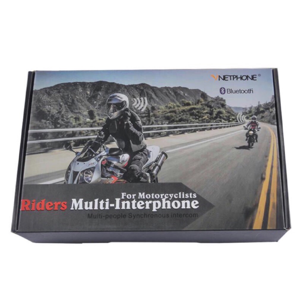 Bluetooth Rider Multi Interphone for Motorcyclises Shopee Singapore