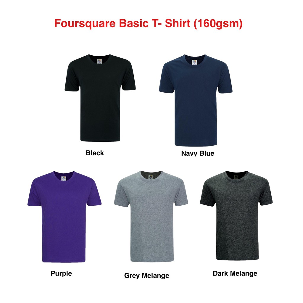 foursquare basic tee