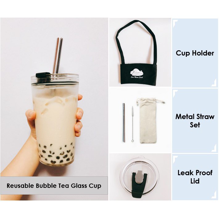 Insulated Bubble Tea Tumbler with Straw – Bubble Kitt