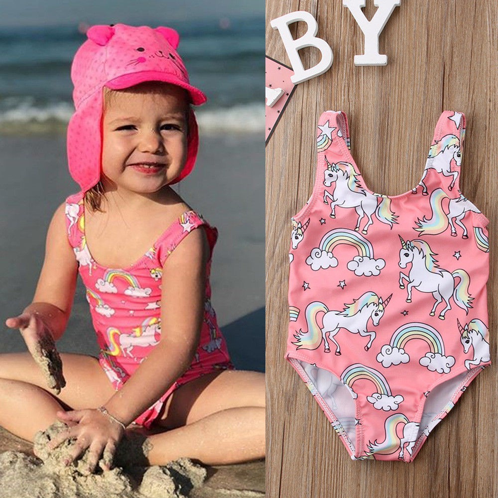 Unicorn bathing hot sale suit baby