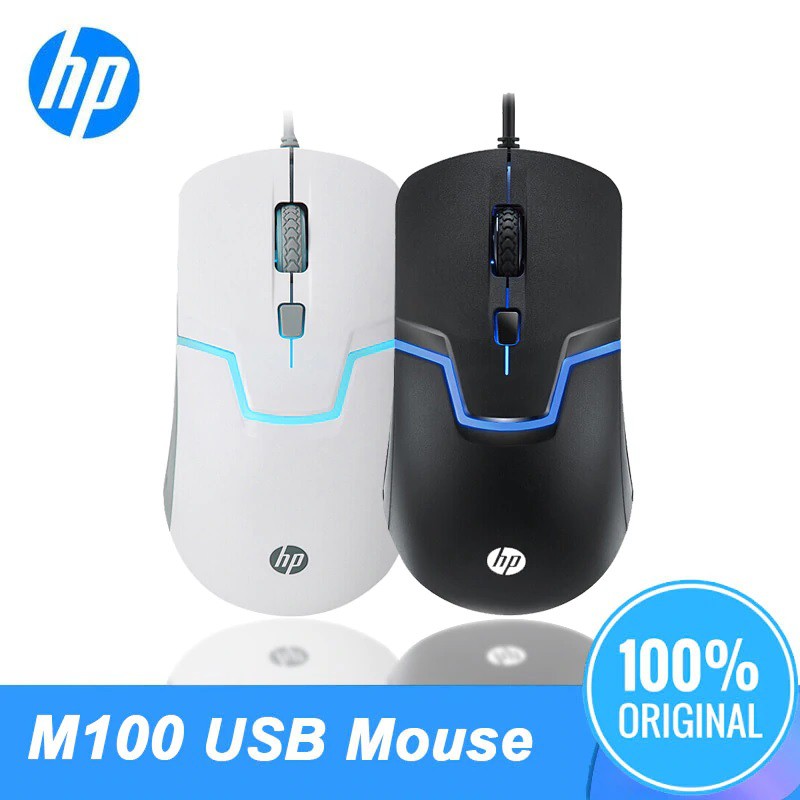 AIM RESOURCES HP M100 Gaming Mouse Shopee Singapore