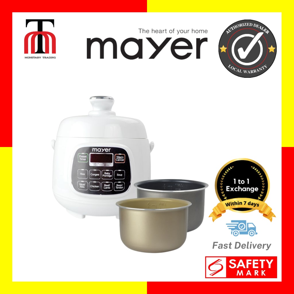 Mayer 1.6 l 2025 pressure cooker review