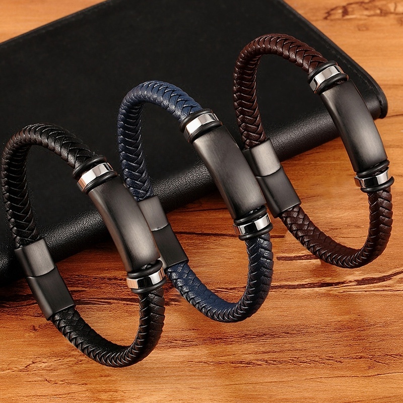 Genuine deals leather bracelet