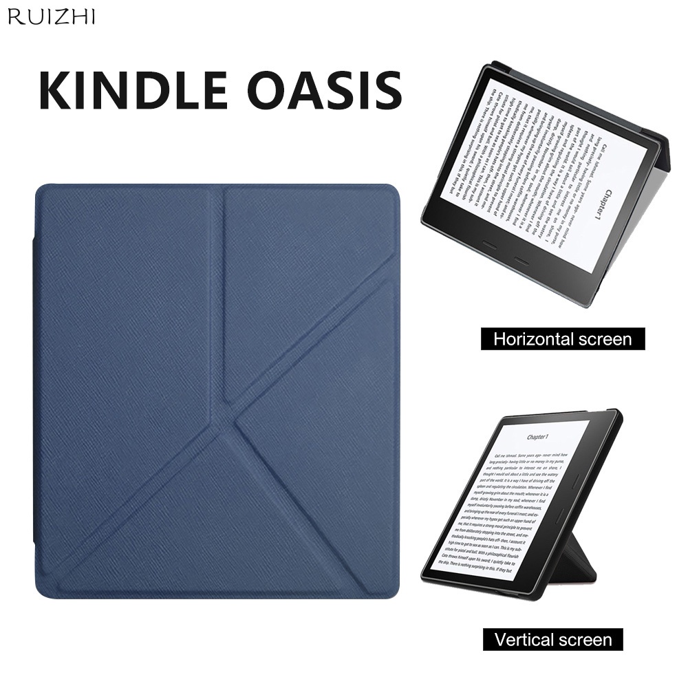 For  Kindle Oasis 2/3 Smart Cover PU Leather 7 inch E-book