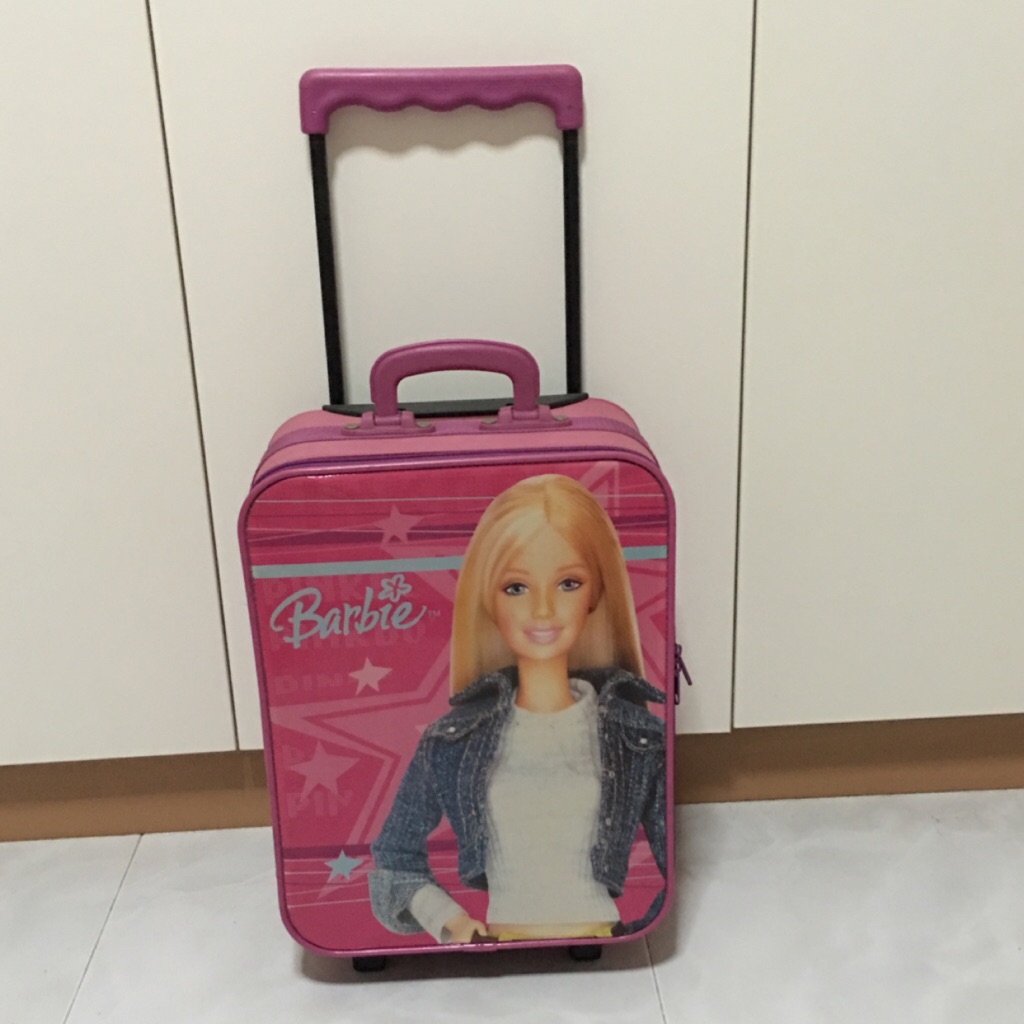 Barbie rolling cheap suitcase