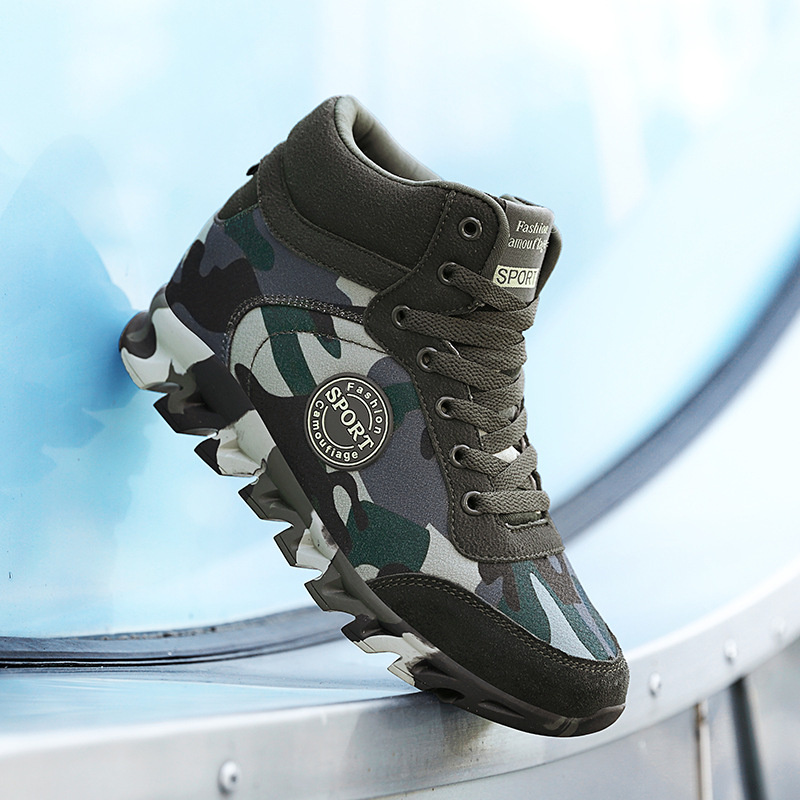 Girls deals camo trainers