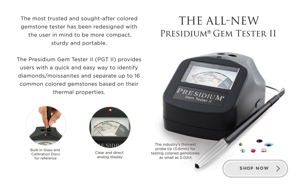  Presidium Instruments Gem Tester II (PGT II) with