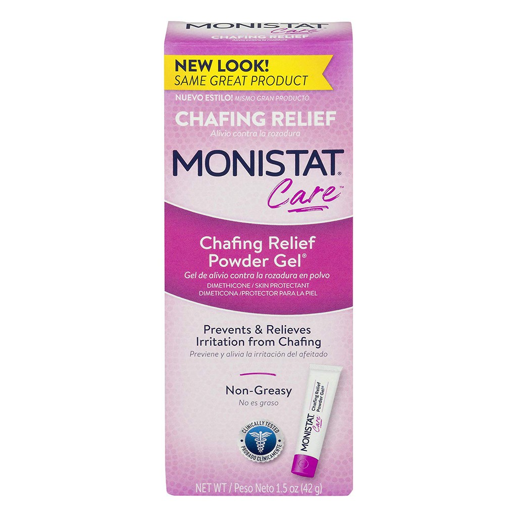 MONISTAT Care Chafing Relief Powder Gel, Anti-Chafe Protection