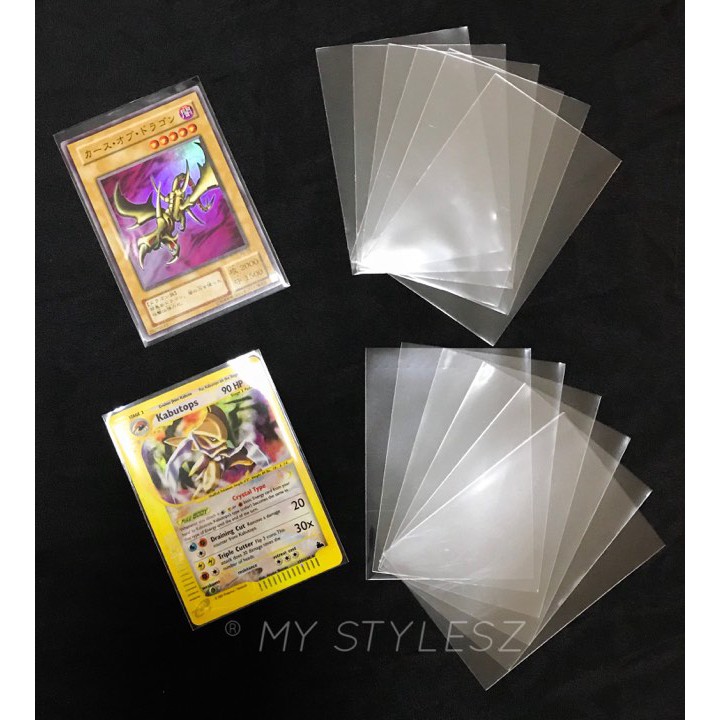 Card sleeve card protector 50 pcs /100 pcs TCG Card sleeve pokemon card  yugioh vanguard Digimon MTG/top loader/Kpop card