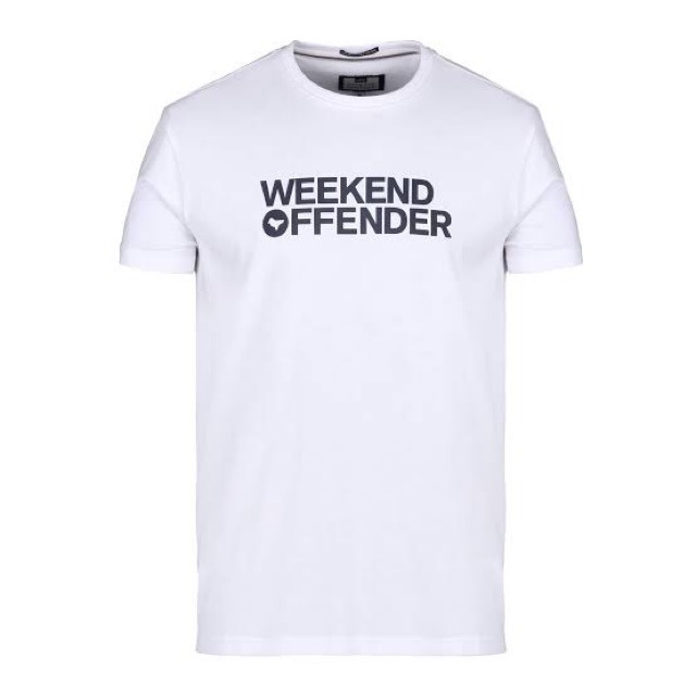 weekend offender white t shirt