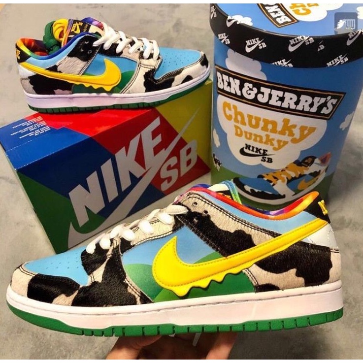 Chunky Dunky” Ice Cream Men Low Top Casual Shoes Healthy Sports