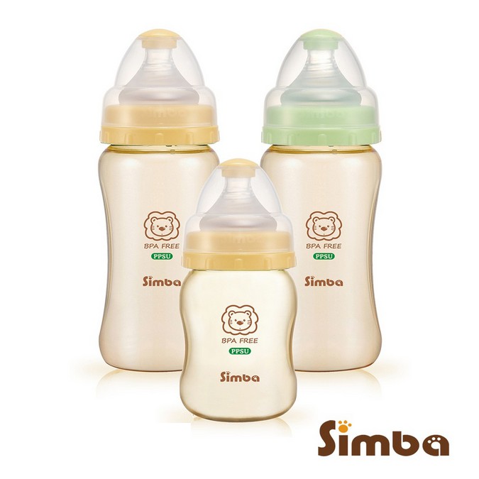 Simba PPSU Wide-Neck Bottle Straw Replacement with Complimentary