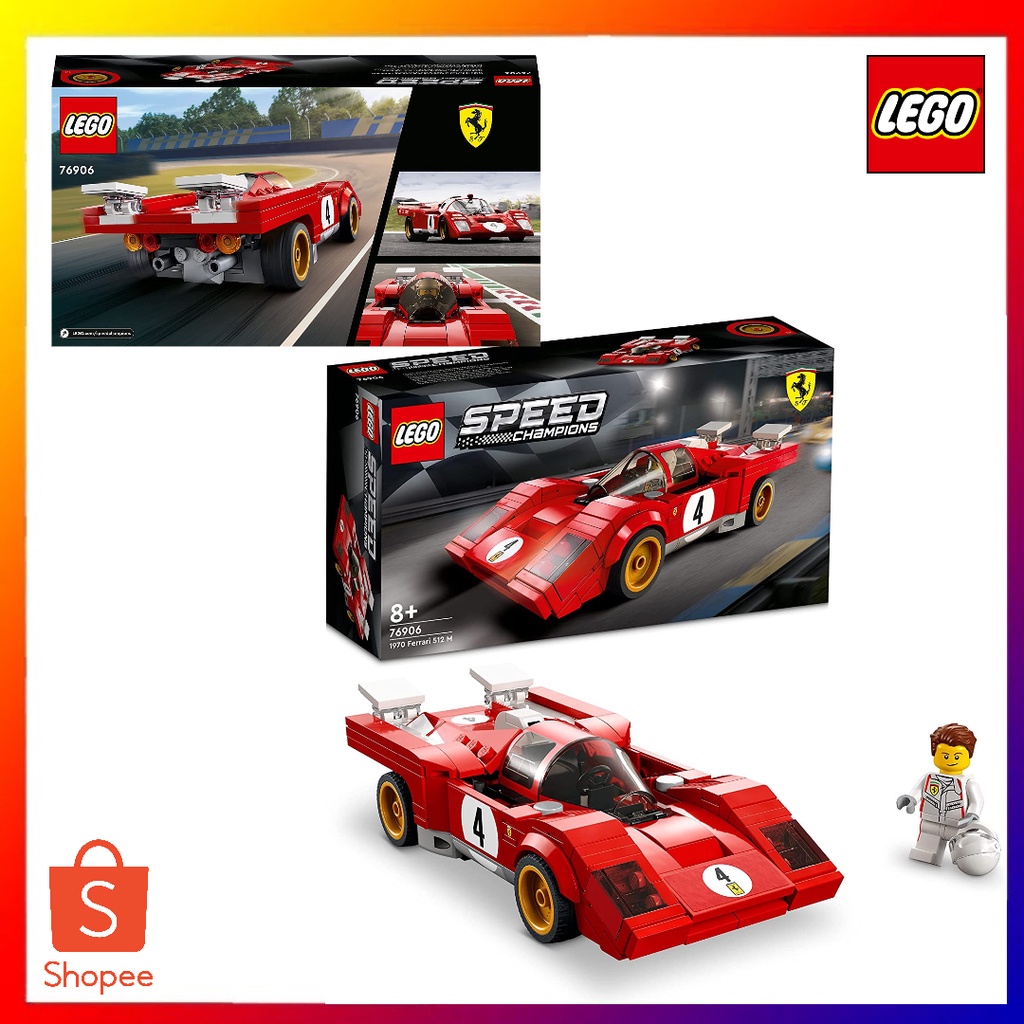 LEGO Speed Champions 76906 1970 Ferrari 512 M (291 Pieces)