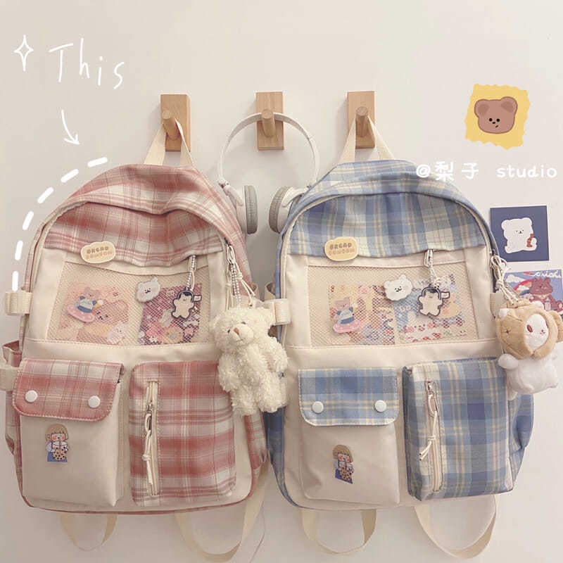 Cute korean 2024 school bags