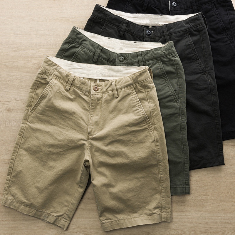 Men in sale khaki shorts