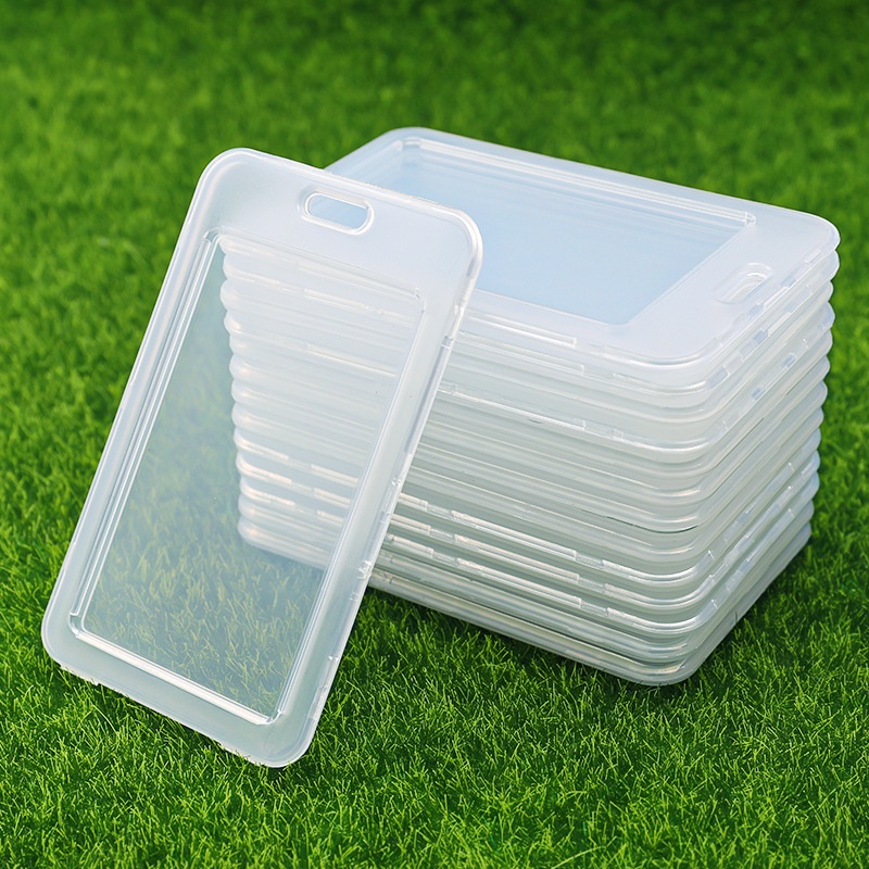 10pcs Waterproof Transparent Card Cover Rigid Plastic Bus, 46% OFF