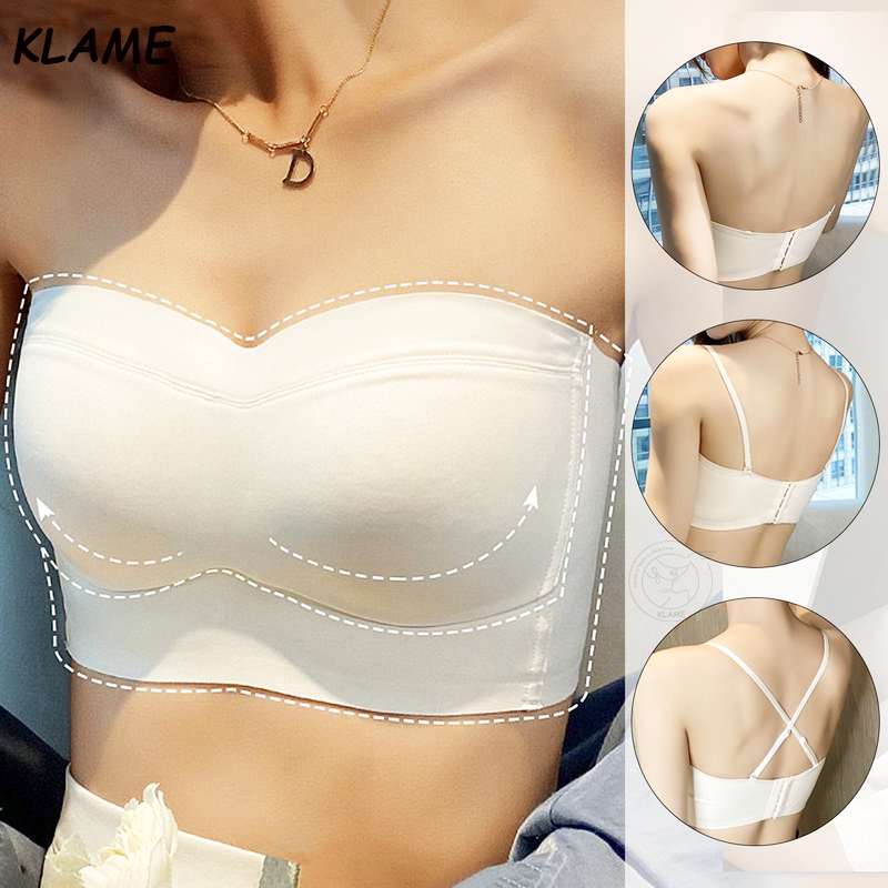 Women Sexy Strapless Bra Invisible Push Up Bras, Plus Size Sexy Strapless  Invisible Push Up Bra for AC Cup Women (flesh color, 5XL)