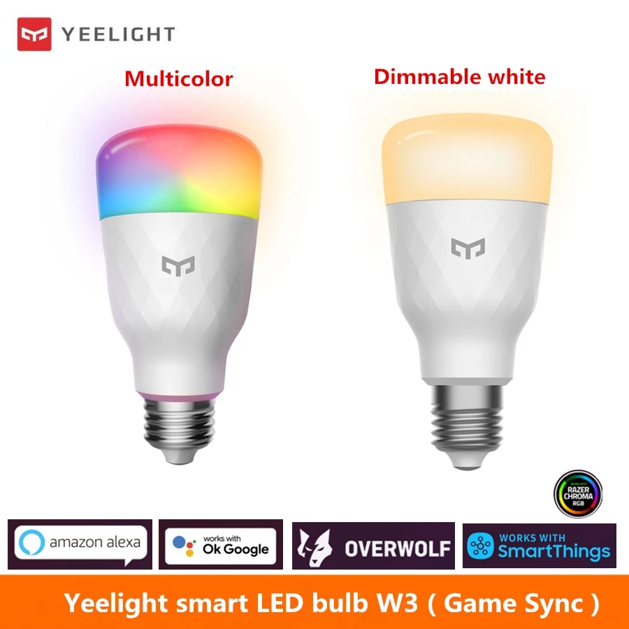 Xiaomi yeelight smart led best sale bulb e27