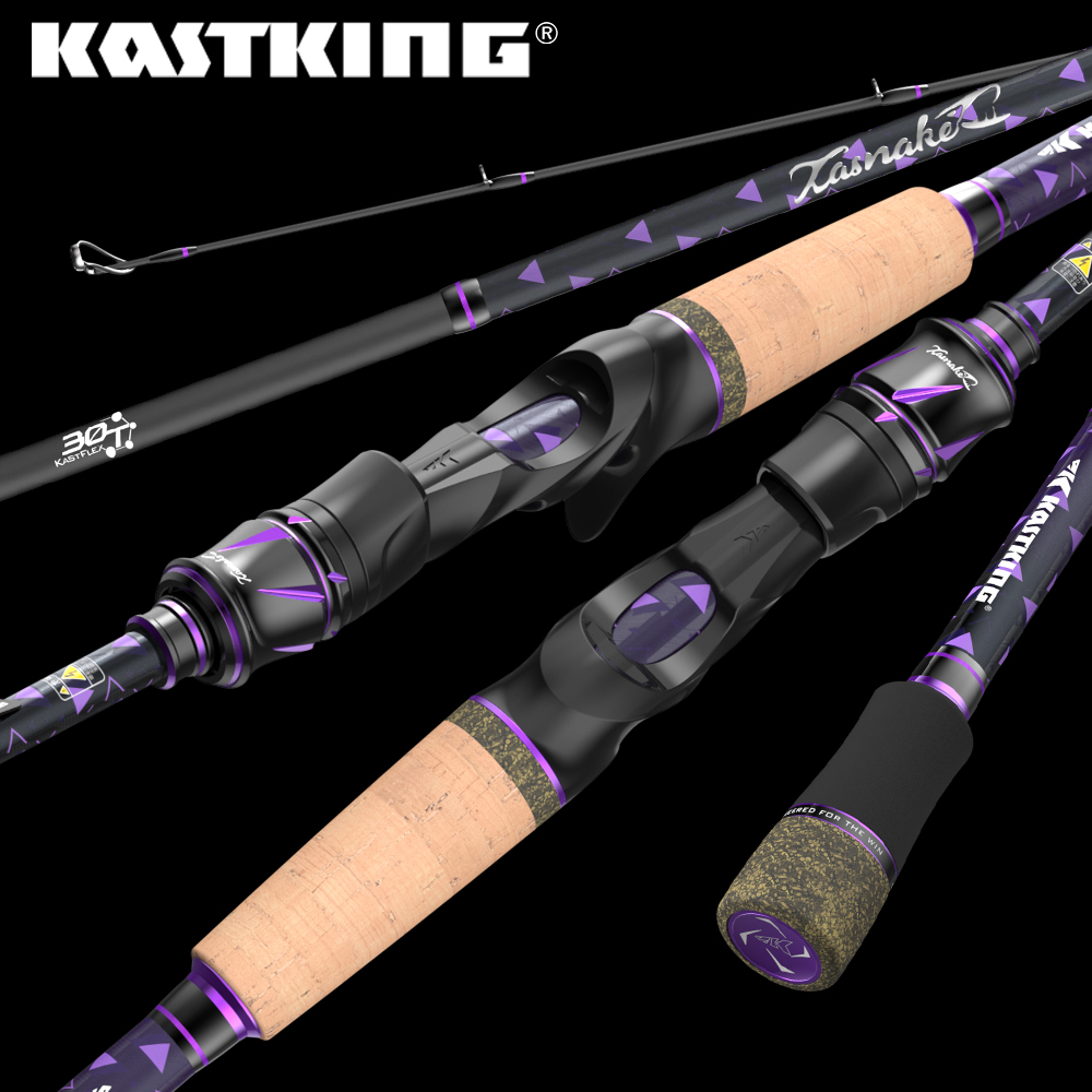 KastKing Traveller Max Steel Spinning Casting Fishing Rod 4 Pcs