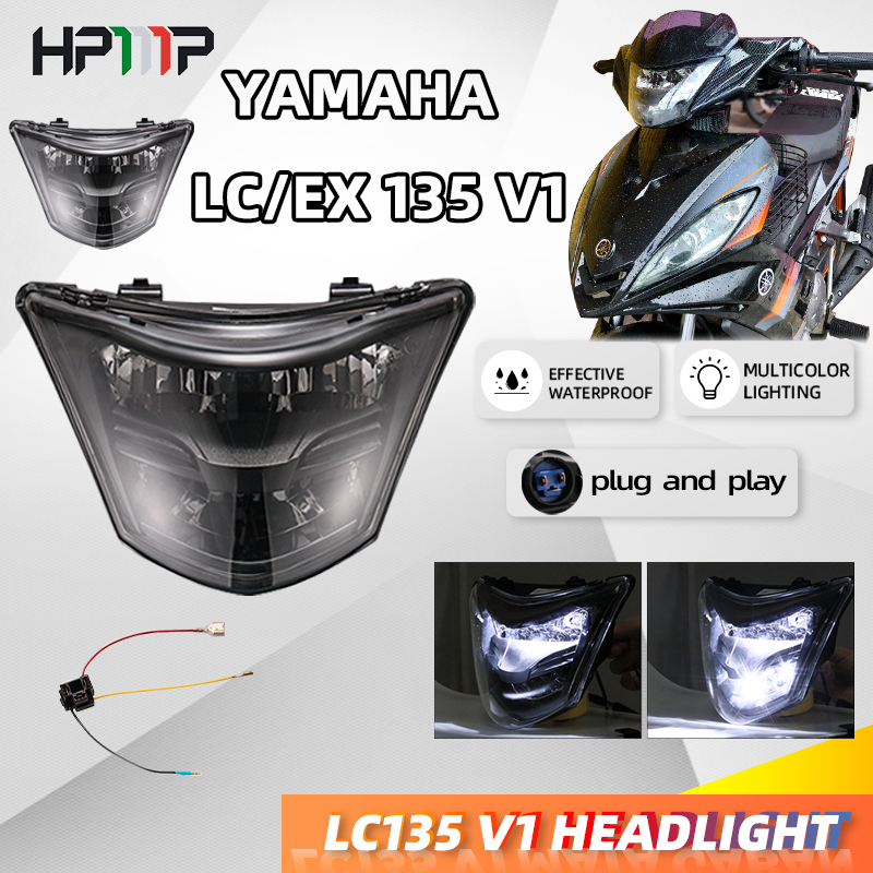 Motorcycle led headlight YAMAHA T135 Spark 135/135i V1