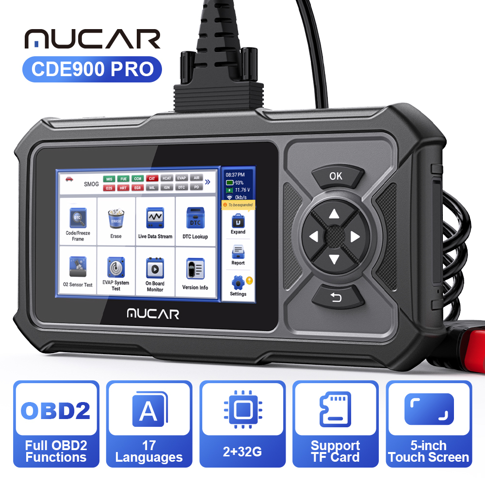 THINKCAR® THINKSCAN PLUS S2 - OBD2 Professional Car Diagnostic Scanner  Check Engine/ABS/SRS with 28 Reset Functions Oil/EPB/SAS Code Readers &  Scan Tools, 5-inch Touchscreen, Auto VIN, WiFi One-Click Update