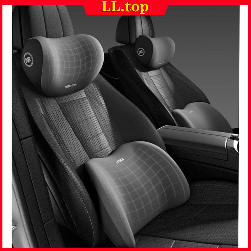 Car Pillow Cushion Back Lumbar Support Pillow Seat Back Pillow Driver Seat Backrest Pillow Driving Headrest Neck Support Pillow Shopee Singapore