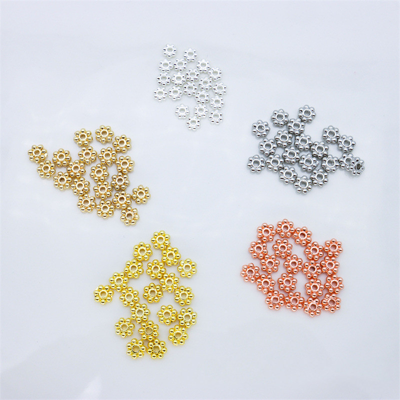 Daisy store spacer beads