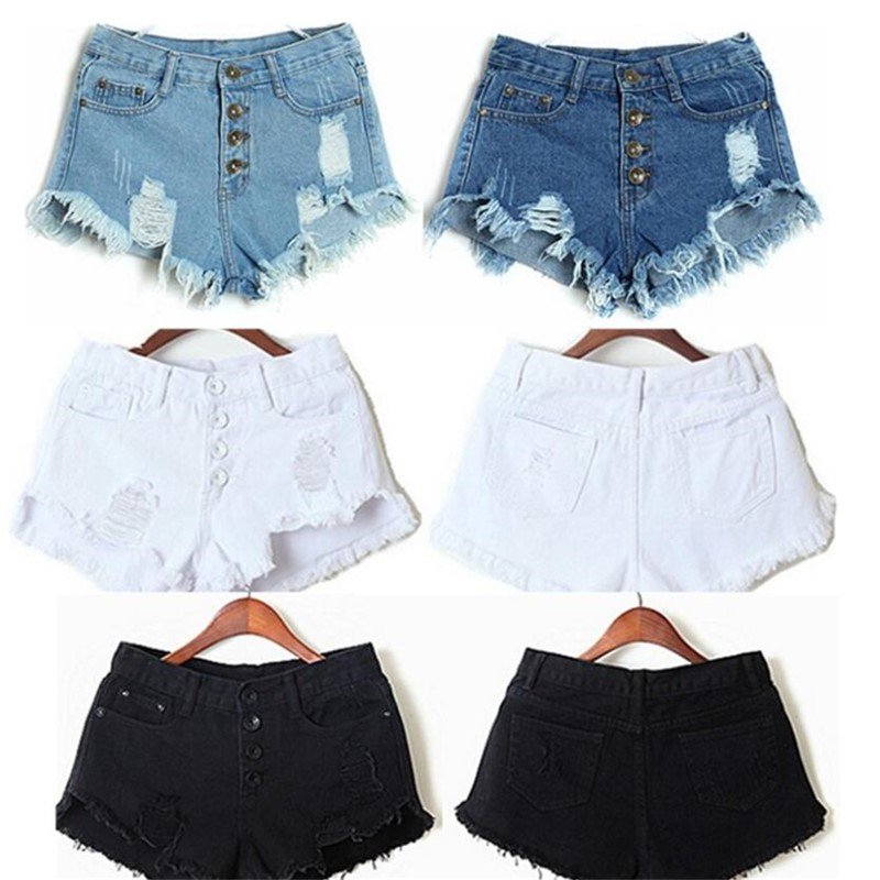 Girls ripped jean on sale shorts