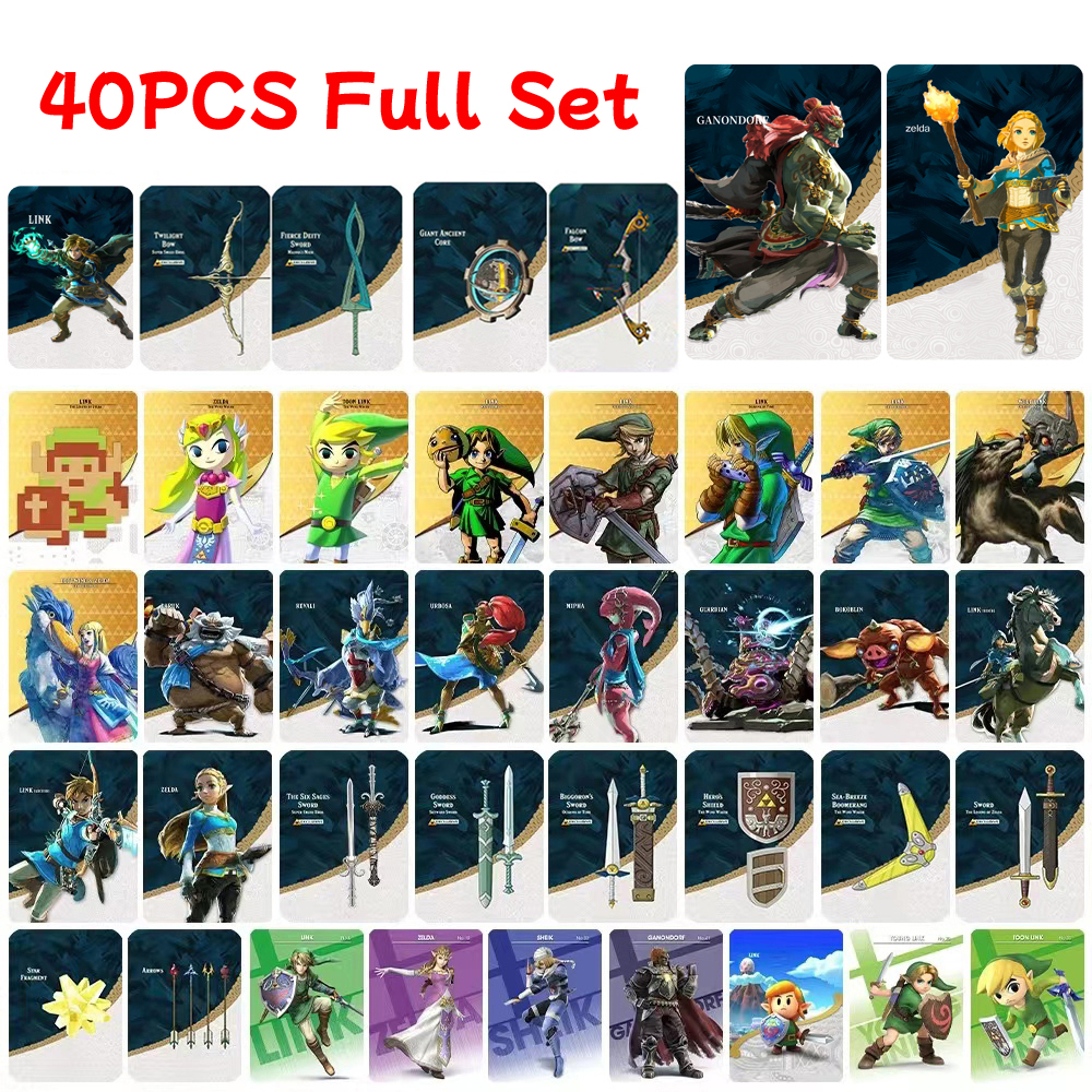 Link amiibo deals cards