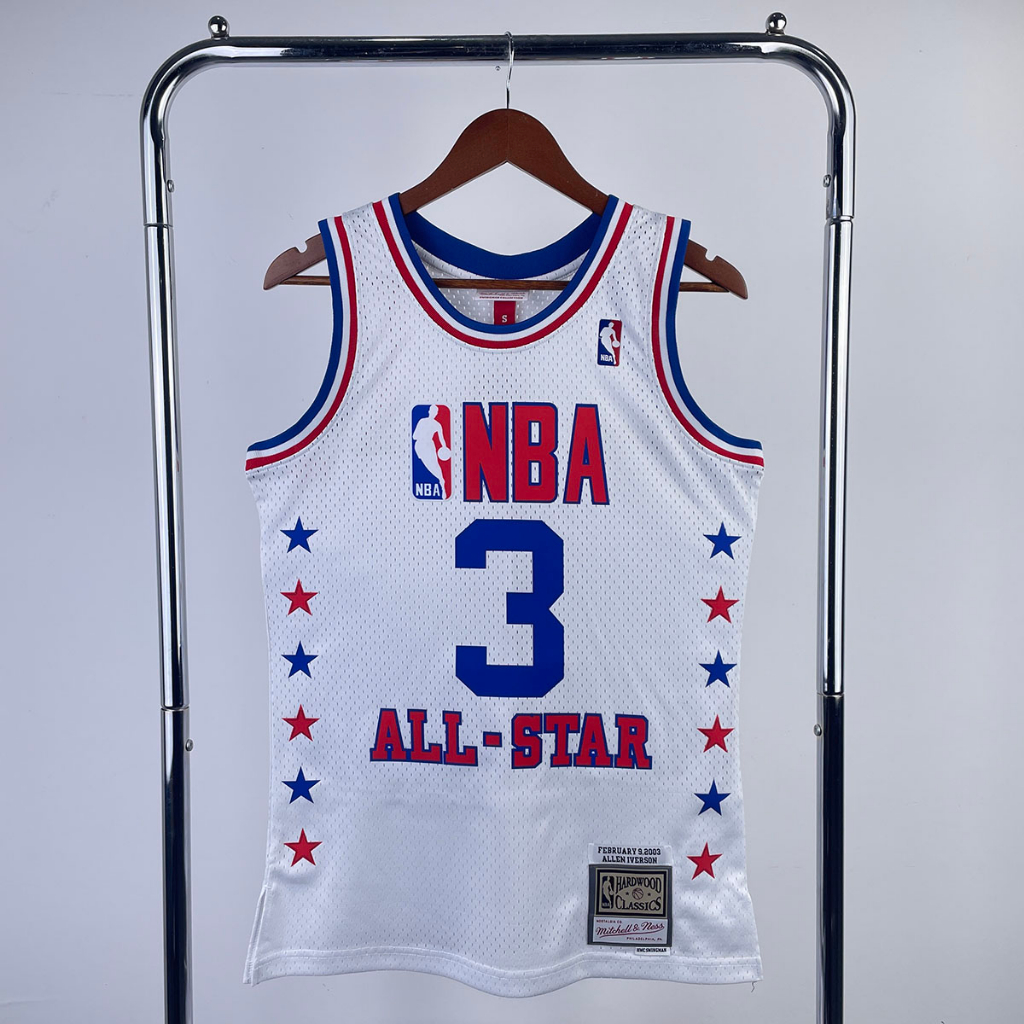 Mitchell & Ness Vince Carter White Eastern Conference 2003 All Star Game Swingman Jersey