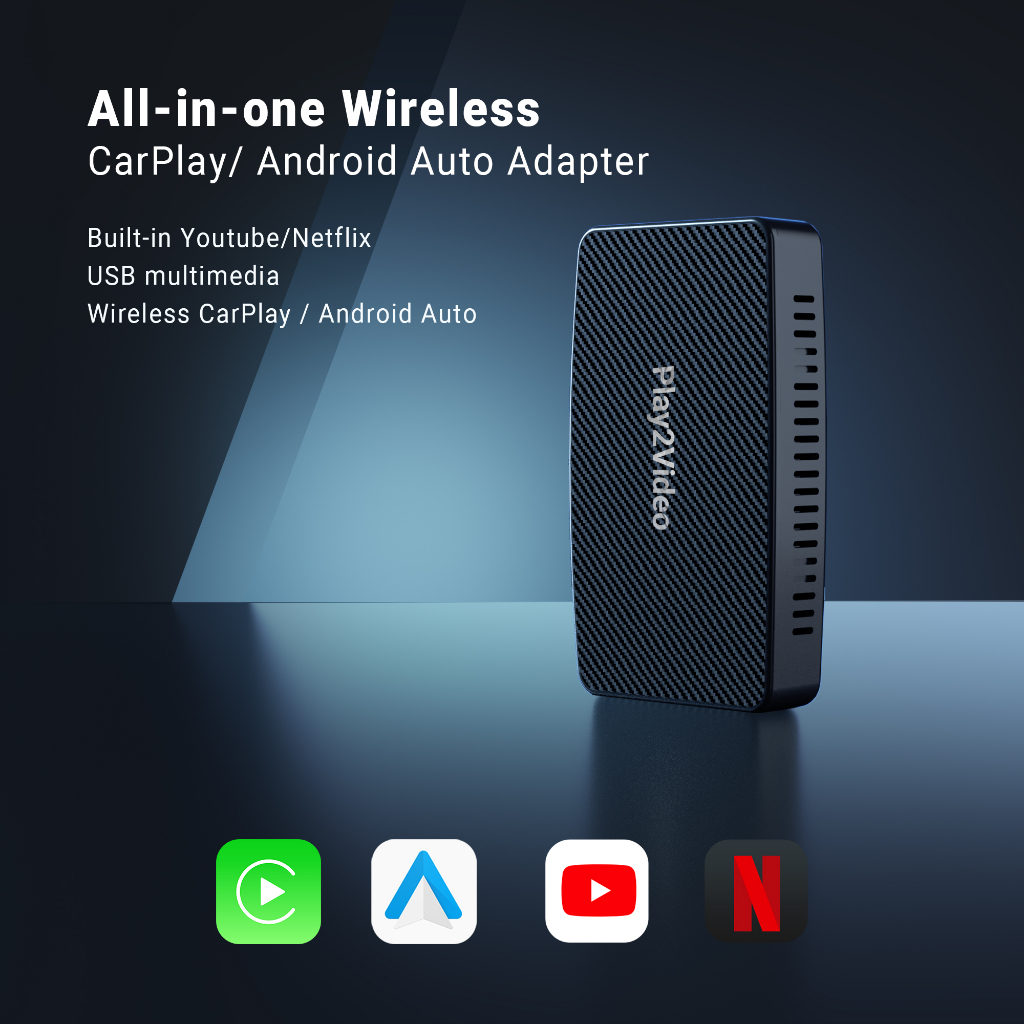 Android Auto Wireless Adapter USB Charging Wireless AI Box for