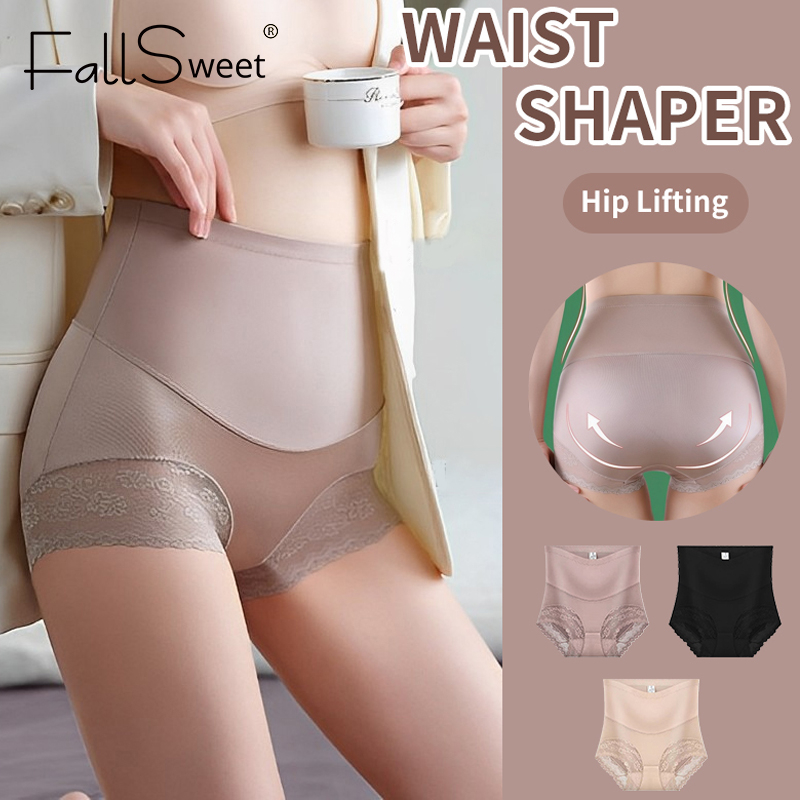 FallSweet 2PCS/Lot! High Waist Panties Cotton Underwear for Women