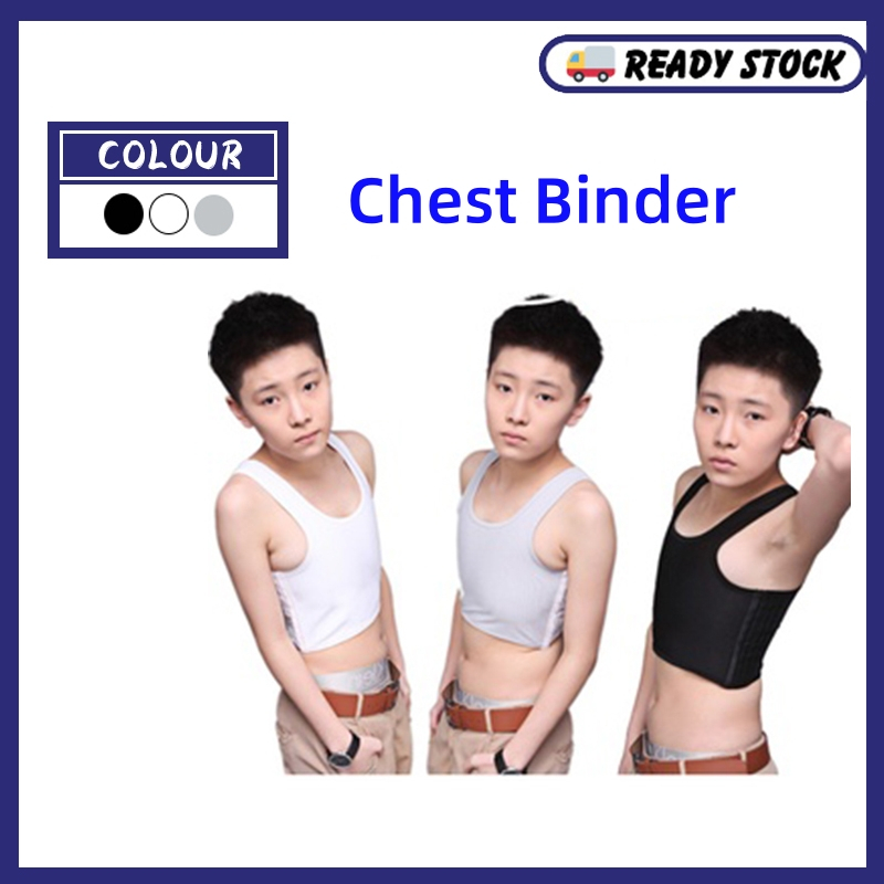 Chest Binder Short Buckle Breathable Breast Binder Tomboy Binder Bra Tomboy  Comfortable Breathable Non Bandage