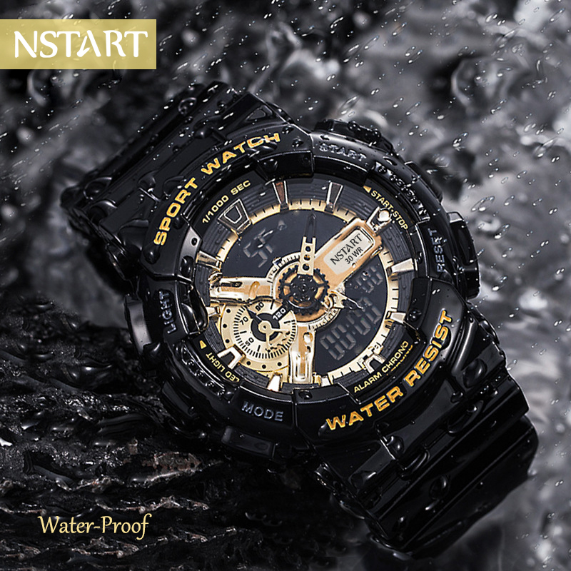 Casio g shock hot sale ga 110 black gold