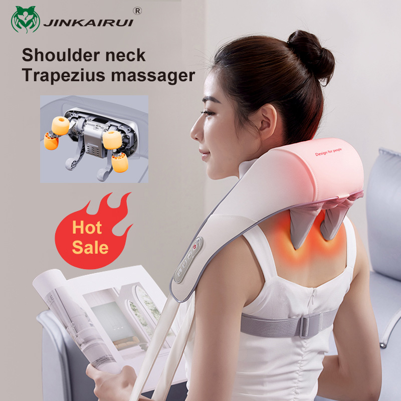 Shawl Massage Cervical Trapezius Massager Shoulder Hot compress Charging  Neck Household Neck and Shoulder Massage Instrument