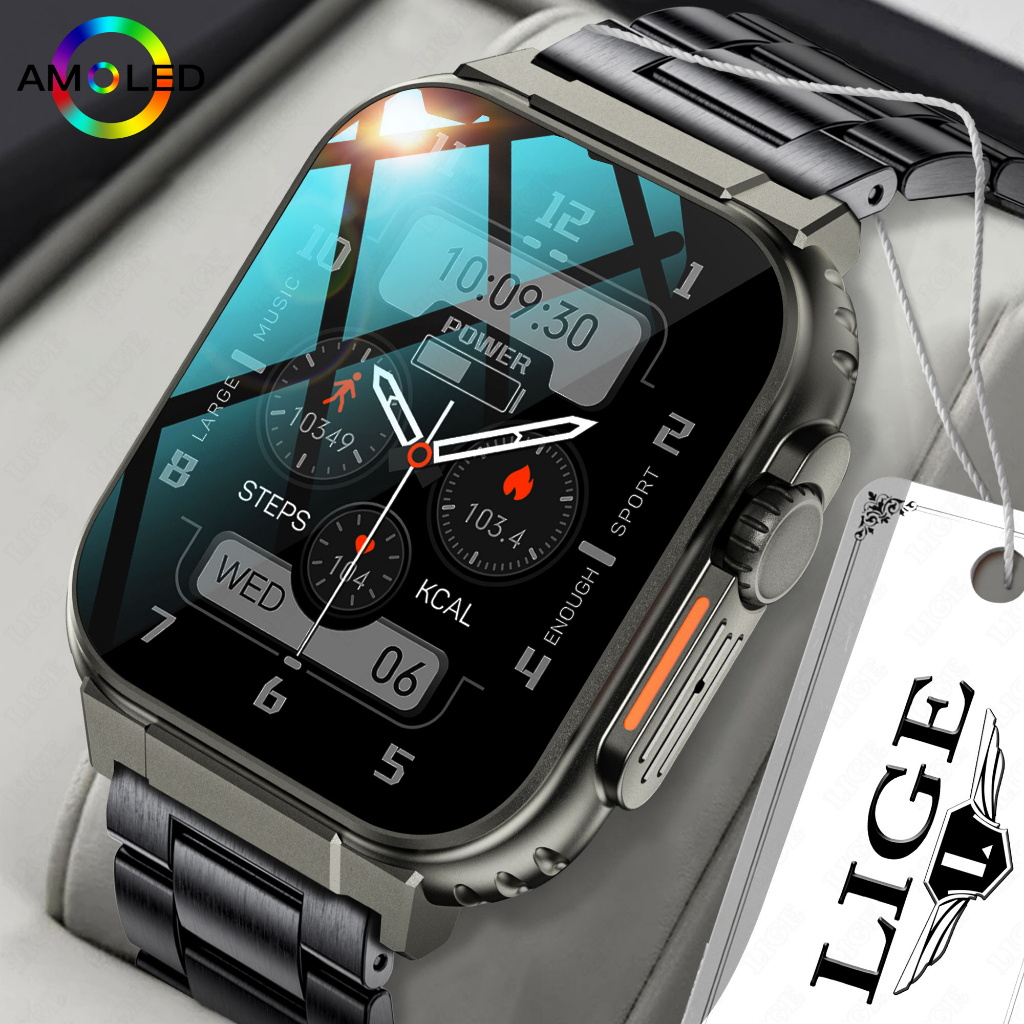 LIGE GPS Edition - IP68 Waterproof Smartwatch - LIGE Watches