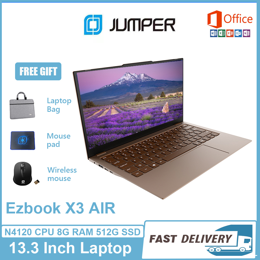 1 Year Warranty Brand New | Jumper EZBook X3 AIR 13.3 Inch Laptops