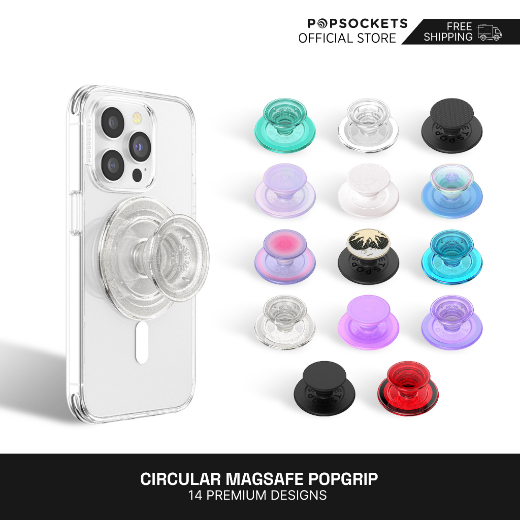 PopSocket PopGrip for magsafe case all smiles