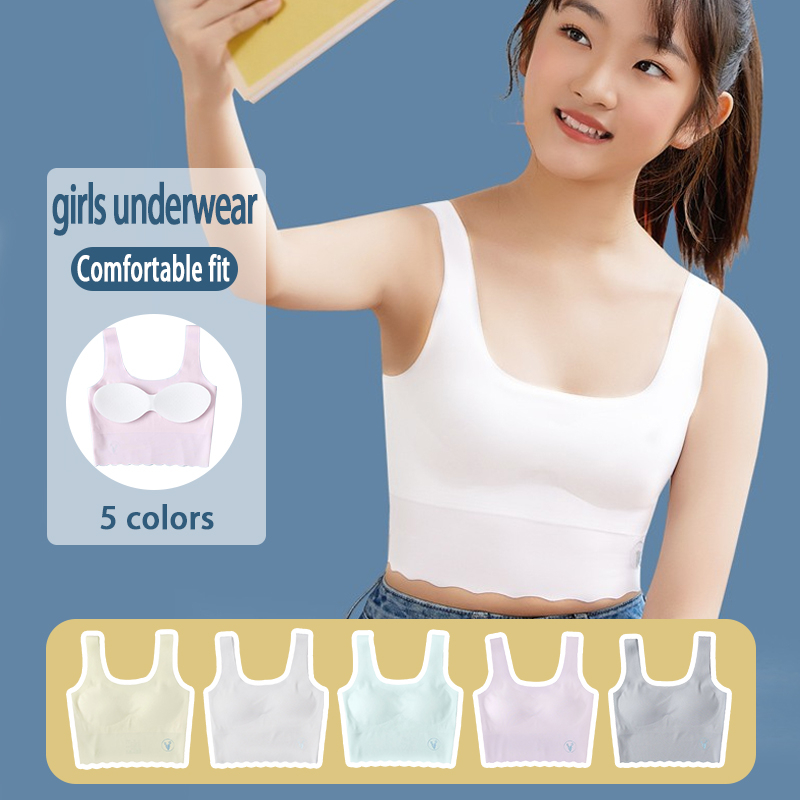 Ice Silk Seamless Girls Underwear Developmental Girls Children's