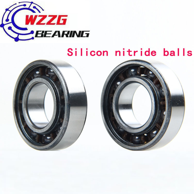 Hybrid ceramic ball bearings