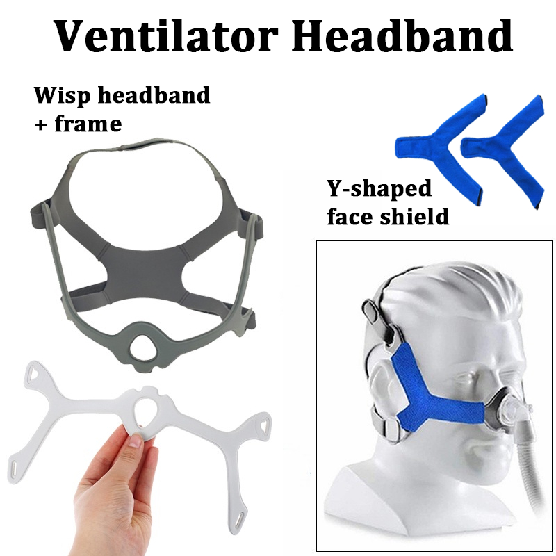 CPAP Replacement Headgear Straps with Clips for ResMed P10 Nasal