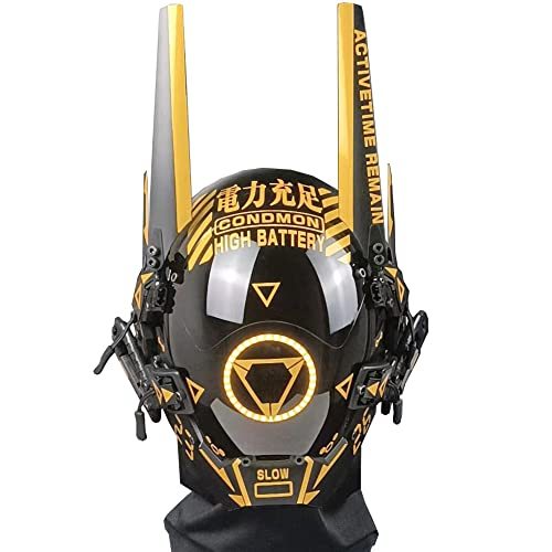 Cyberpunk Mask, Steampunk Goggles, Mechanical Gas Masks, Halloween Masks.