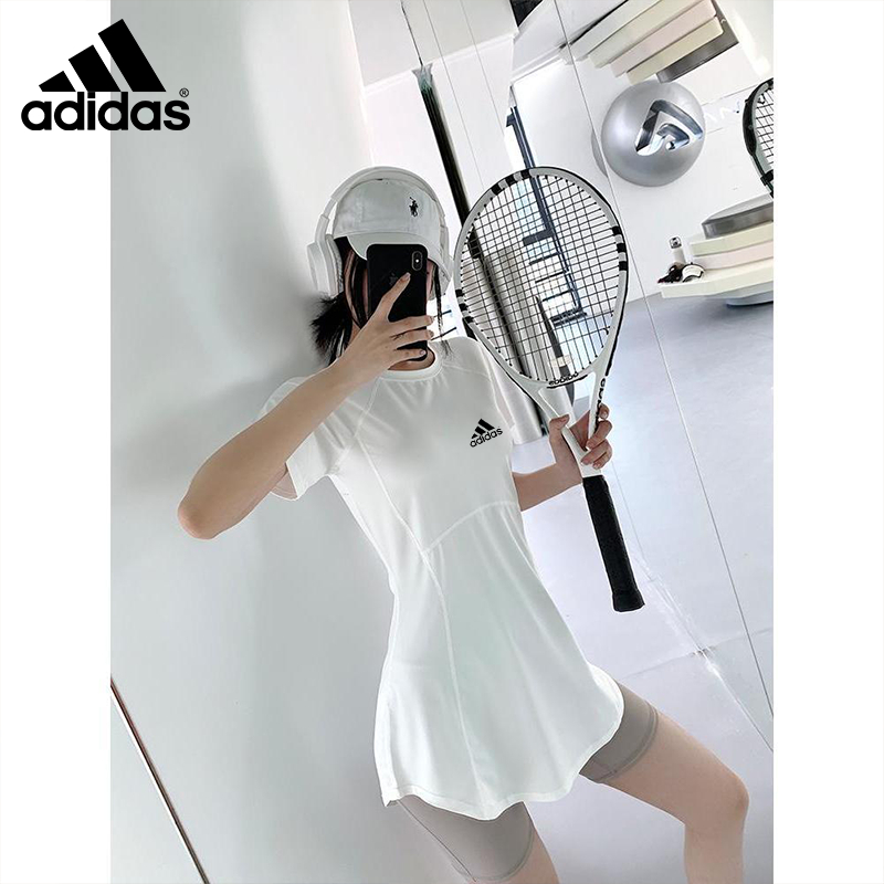 Badminton clothing short-sleeved dress fitness quick-drying sports T-shirt  group purchase women's large size net volleyball table tennis Korean team  uniform