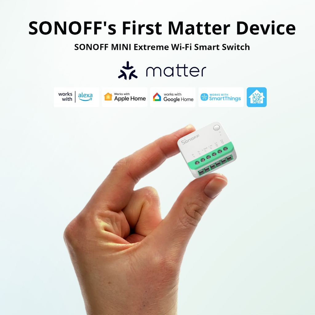 SONOFF MINI Extreme (Sonoff MINIR4) Wi-Fi smart switch (relay module) -  eWelink Store