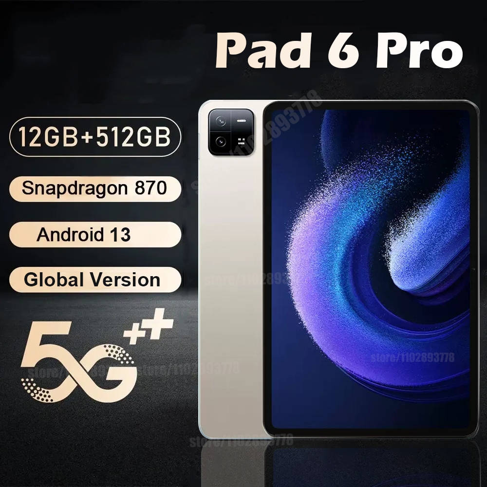 Xiaomi Pad 6 Pro 11'' Tablet PC 12GB 512GB WIFI Snapdragon 8+ Gen