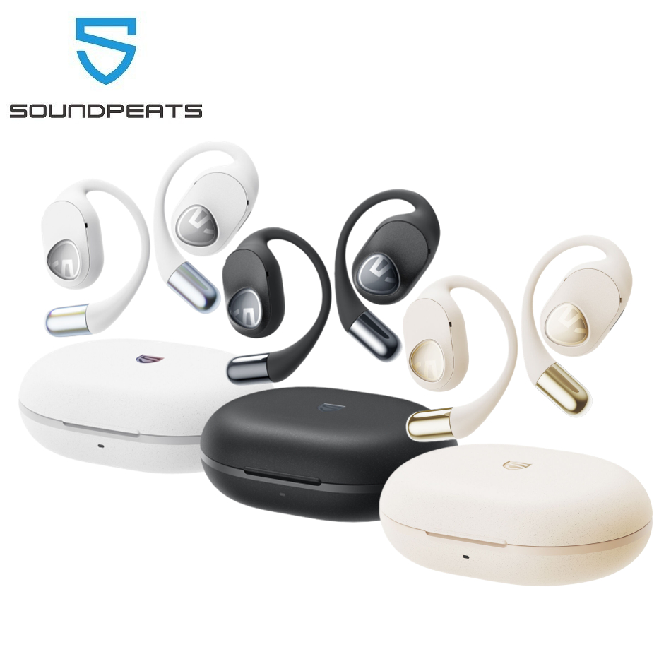 SoundPEATS Space Bluetooth 5.3 Headphones Hybrid Active Noise Cancelling  Wireless Over-Ear Headphone Foldable Lightweight On-Ear Multipoint  Connection with Microphone ANC