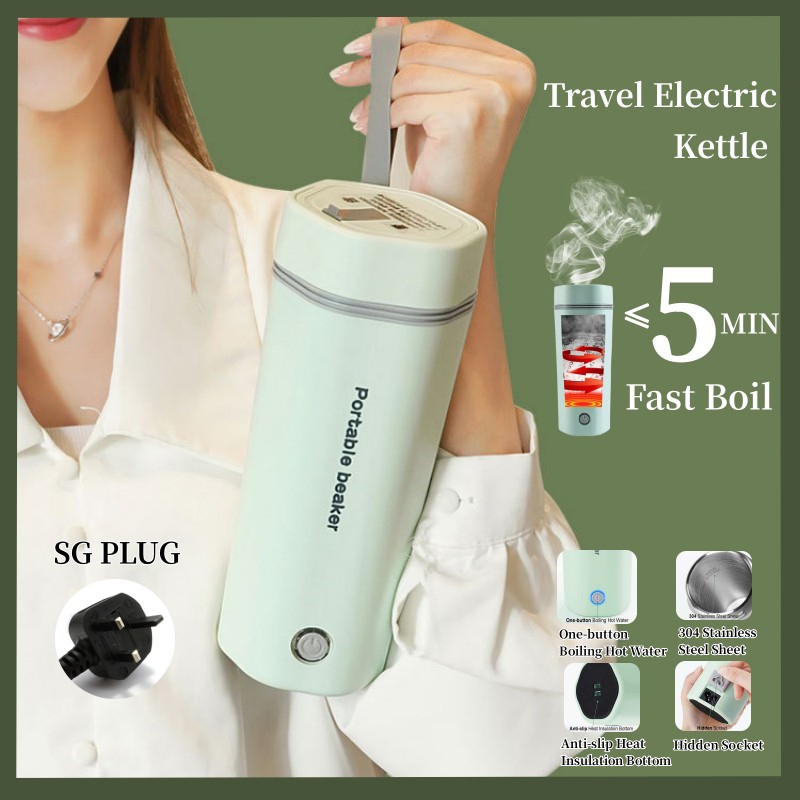 Car Electric Kettle, 1300ml Travel Electric Pot Car Heating Kettle, Brew  Coffee For Travel Camping Boil Water 