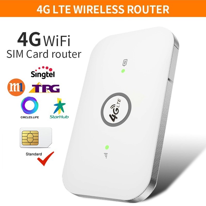 Portable Wifi 4g Router With Sim Card Portable Mobile 300mbps Mifis 4g/3g  Sim Wifi