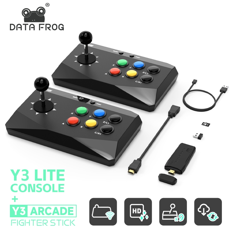Retro Video Game Console 2.4G Wireless Console Game Stick 4k 10000 Games  Portable Video Game Dendy Game Console for Tv