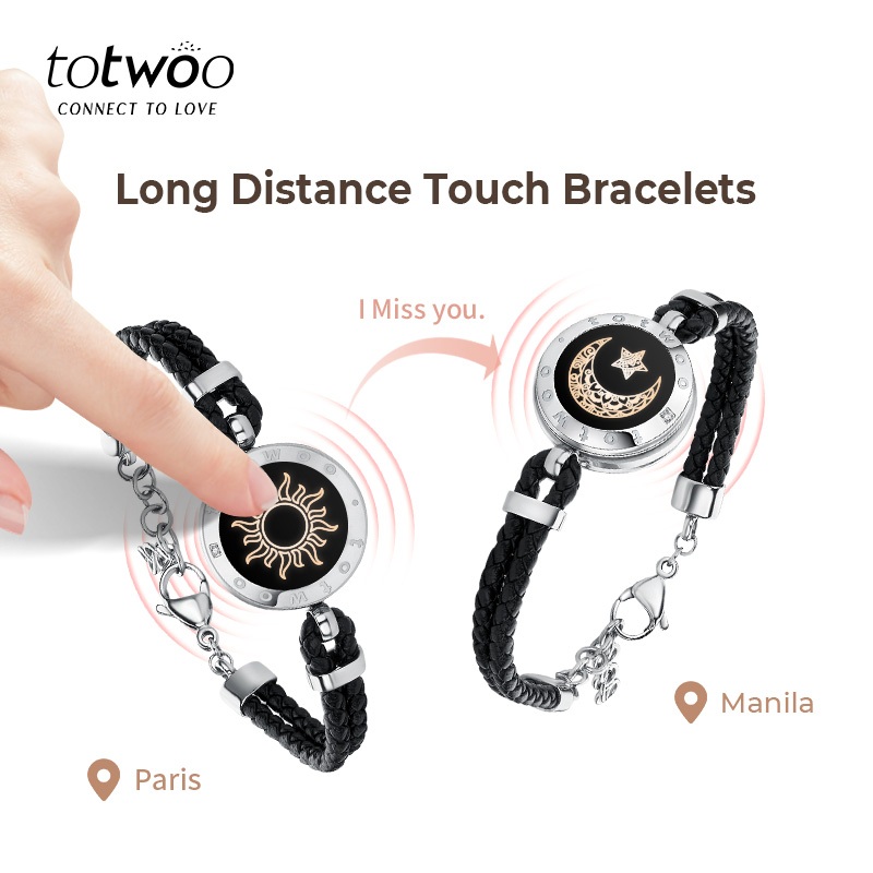 Long distance deals relationship touch bracelets